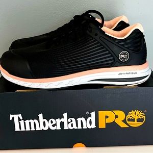 New timberland pros composite toe, women’s size 9